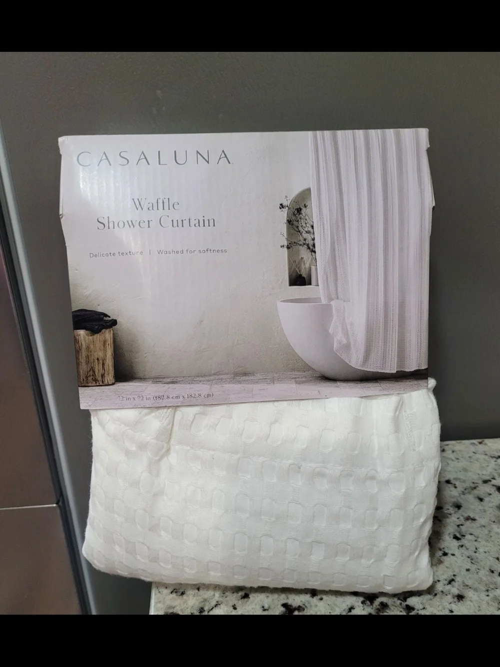 Waffle Shower Curtain - Casaluna™